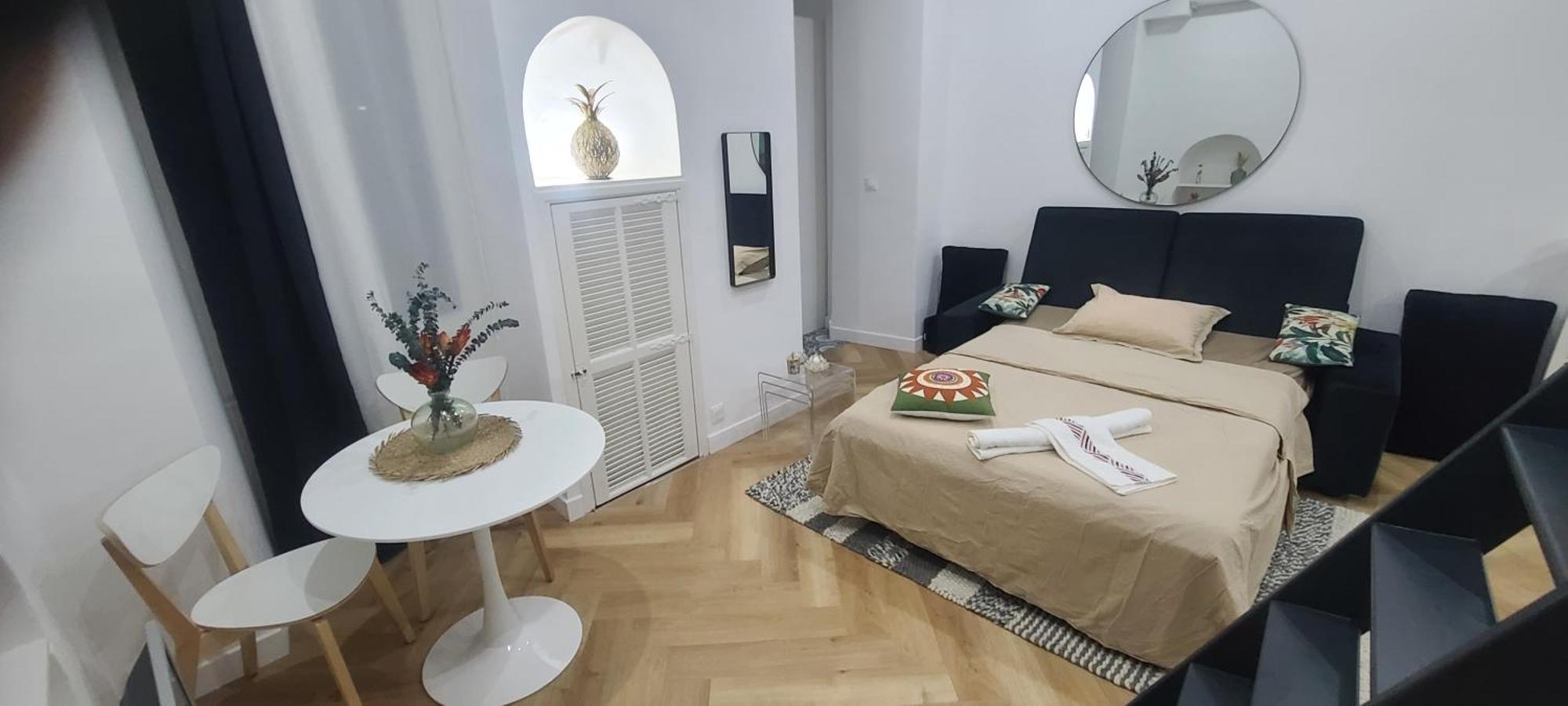 Studio Elegant 4 Couchages Front De Mer Clim Parking Privatif Wifi นีซ ภายนอก รูปภาพ